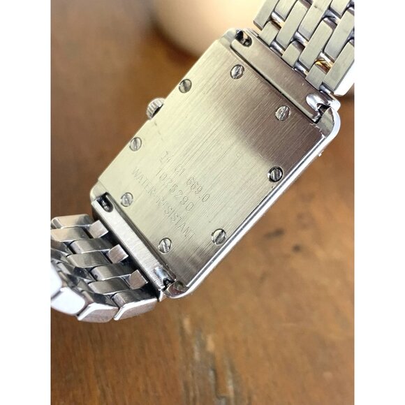 Concord Women\'s Watch 18k Yellow Gold Steel Roman Dial Vintage Swiss Quartz 19mm main image 8